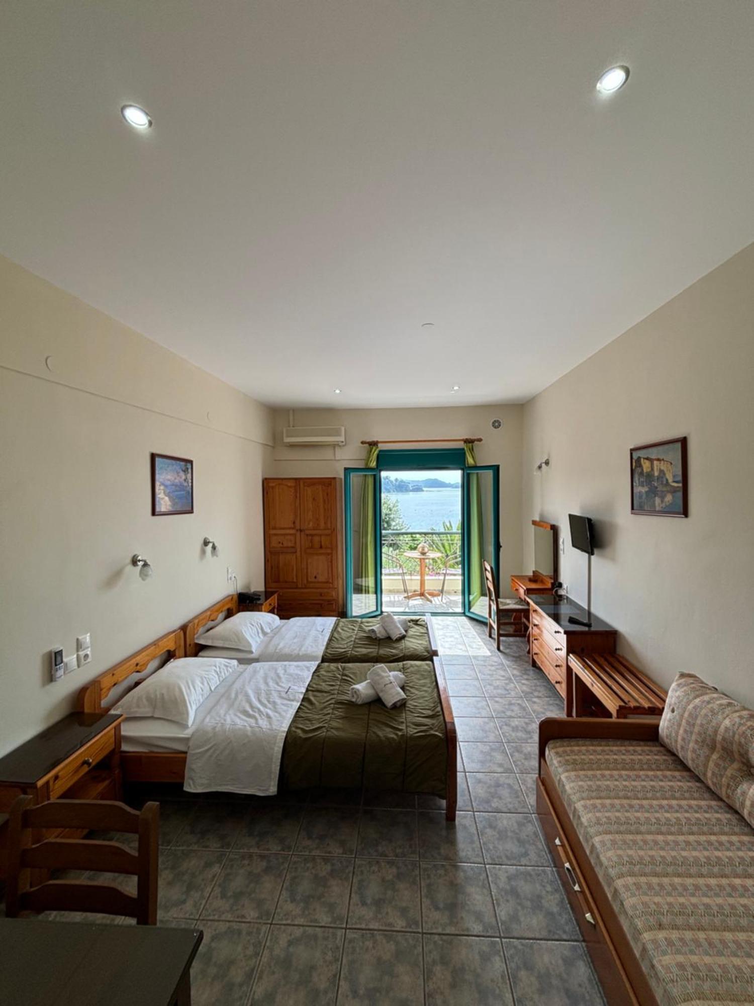 Angeliki Beach Hotel Megali Ammos  Zewnętrze zdjęcie